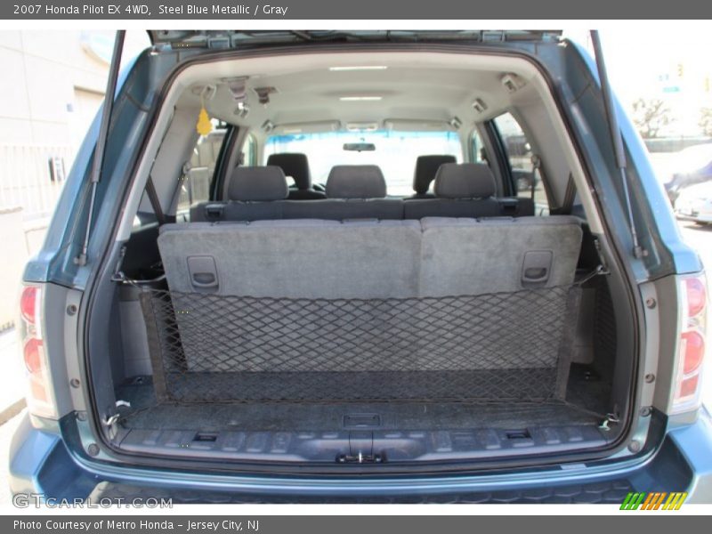 Steel Blue Metallic / Gray 2007 Honda Pilot EX 4WD
