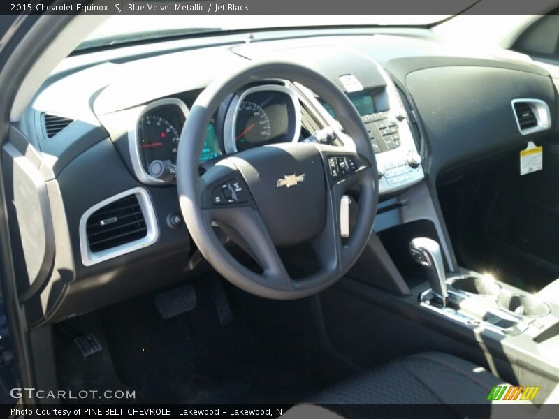 Blue Velvet Metallic / Jet Black 2015 Chevrolet Equinox LS