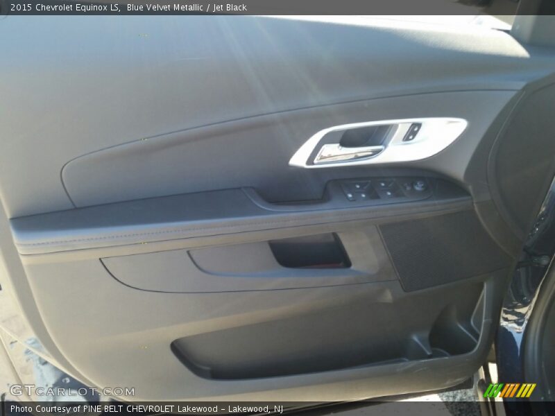Blue Velvet Metallic / Jet Black 2015 Chevrolet Equinox LS