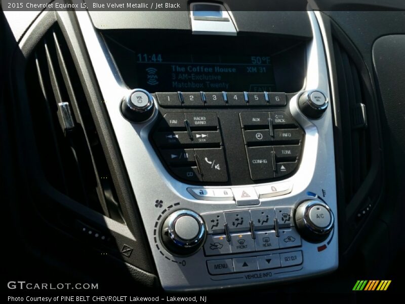 Blue Velvet Metallic / Jet Black 2015 Chevrolet Equinox LS