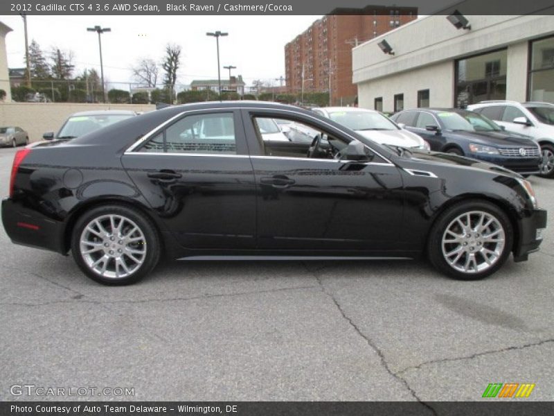 Black Raven / Cashmere/Cocoa 2012 Cadillac CTS 4 3.6 AWD Sedan