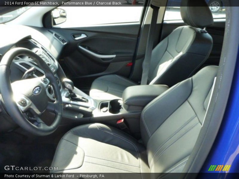 Performance Blue / Charcoal Black 2014 Ford Focus SE Hatchback