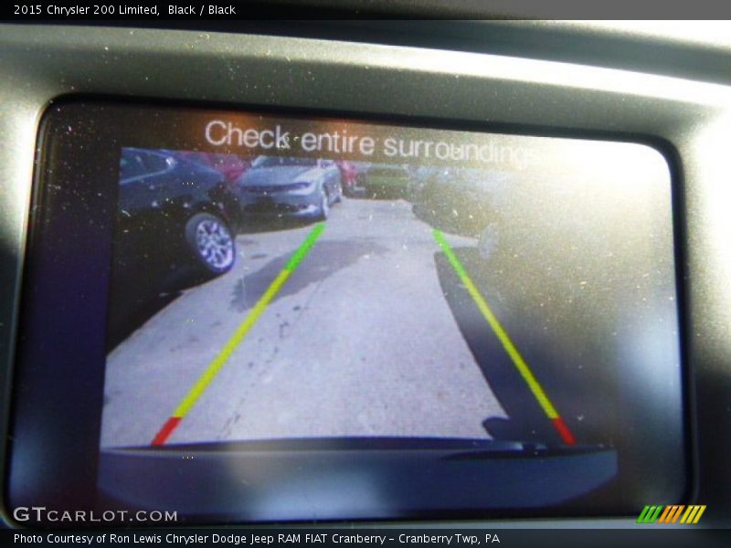 Black / Black 2015 Chrysler 200 Limited