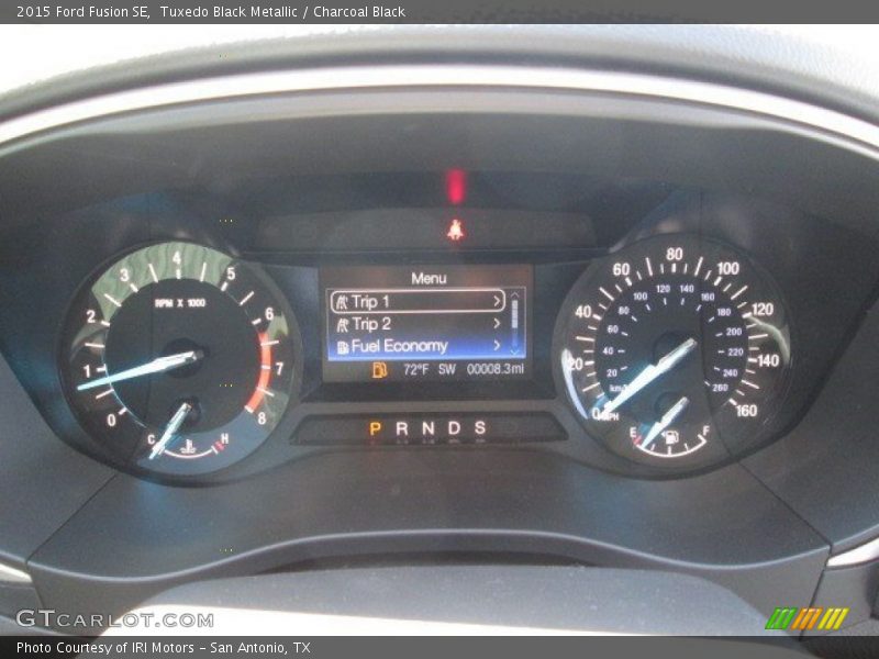 Tuxedo Black Metallic / Charcoal Black 2015 Ford Fusion SE