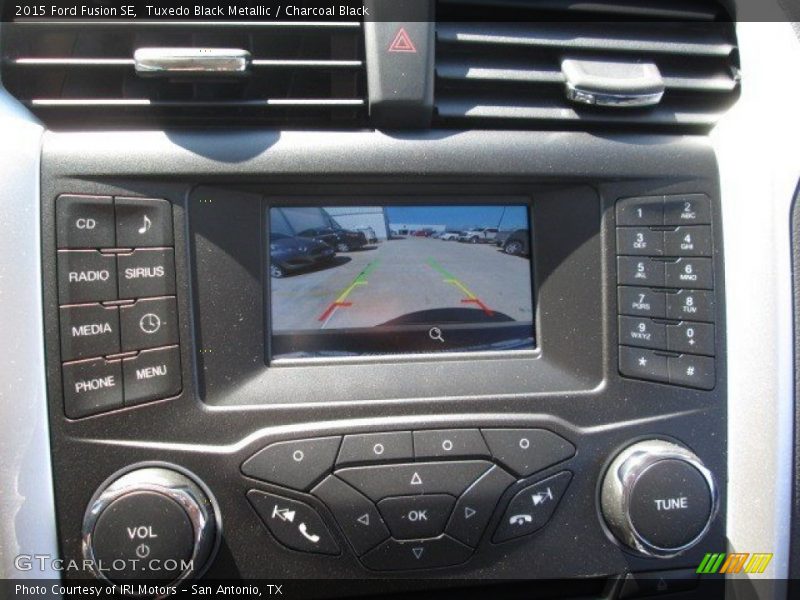 Tuxedo Black Metallic / Charcoal Black 2015 Ford Fusion SE