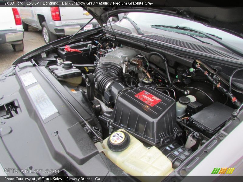 Dark Shadow Grey Metallic / Medium Graphite Grey 2003 Ford F150 SVT Lightning