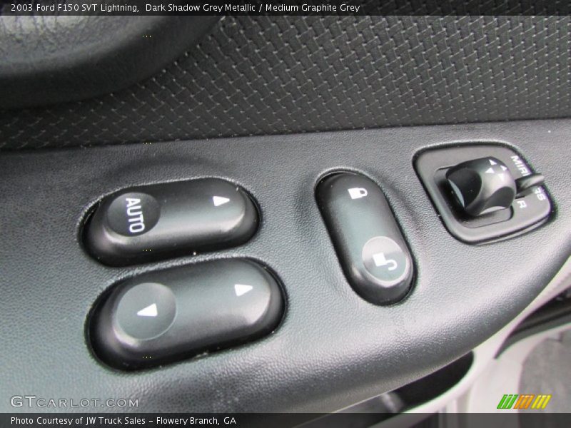 Dark Shadow Grey Metallic / Medium Graphite Grey 2003 Ford F150 SVT Lightning