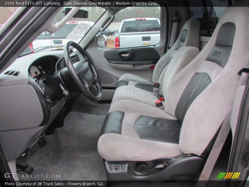 Front Seat of 2003 F150 SVT Lightning