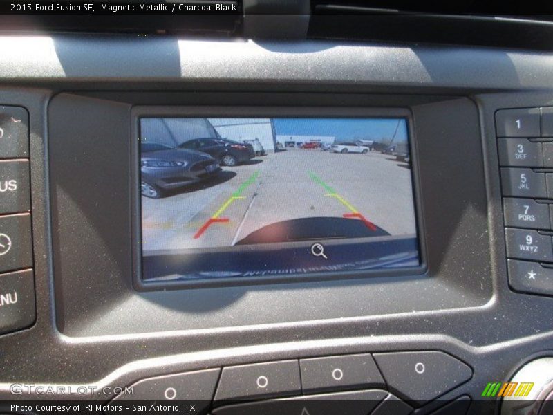 Magnetic Metallic / Charcoal Black 2015 Ford Fusion SE
