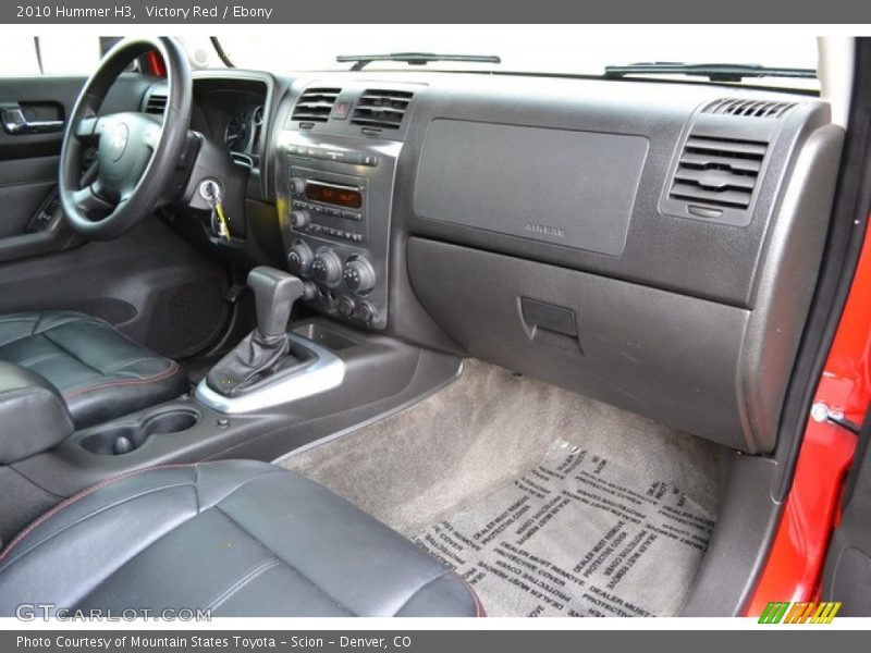 Victory Red / Ebony 2010 Hummer H3