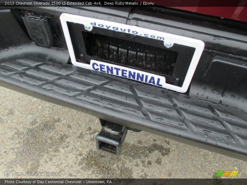 Deep Ruby Metallic / Ebony 2013 Chevrolet Silverado 1500 LS Extended Cab 4x4
