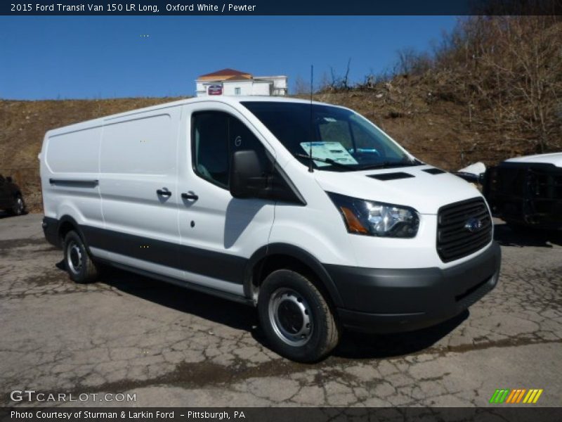 Front 3/4 View of 2015 Transit Van 150 LR Long