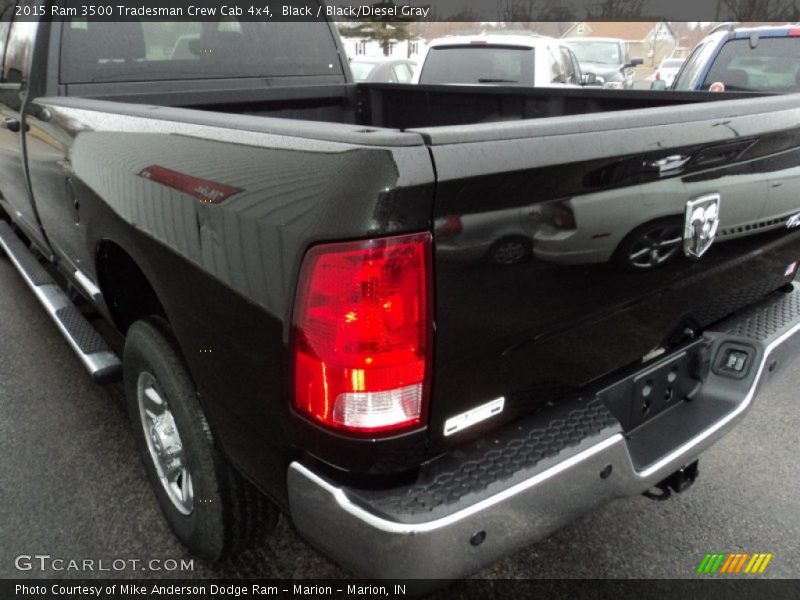 Black / Black/Diesel Gray 2015 Ram 3500 Tradesman Crew Cab 4x4