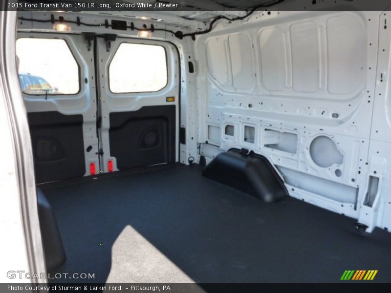 Oxford White / Pewter 2015 Ford Transit Van 150 LR Long