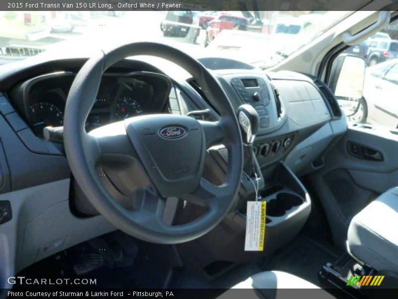 Dashboard of 2015 Transit Van 150 LR Long