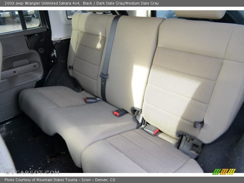 Black / Dark Slate Gray/Medium Slate Gray 2009 Jeep Wrangler Unlimited Sahara 4x4