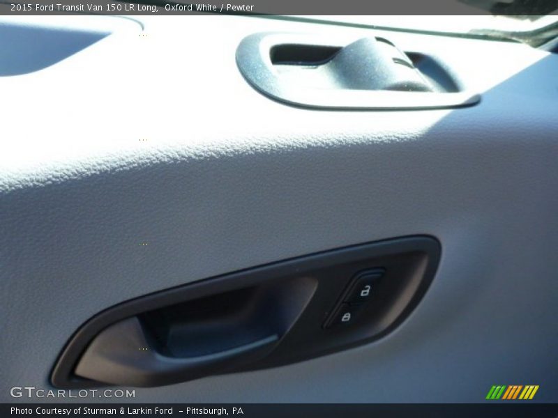 Oxford White / Pewter 2015 Ford Transit Van 150 LR Long