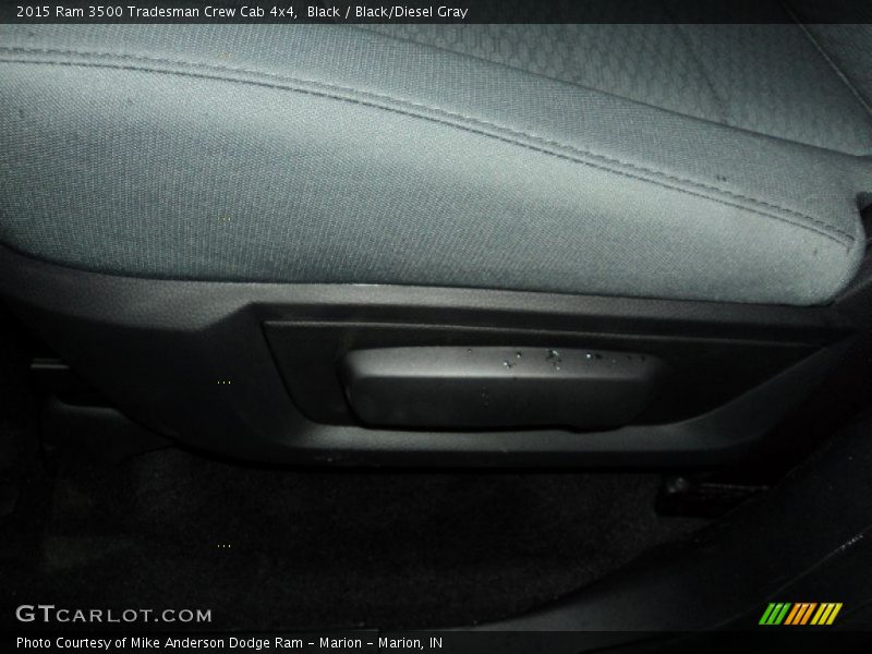 Black / Black/Diesel Gray 2015 Ram 3500 Tradesman Crew Cab 4x4