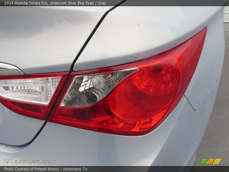 Iridescent Silver Blue Pearl / Gray 2014 Hyundai Sonata GLS
