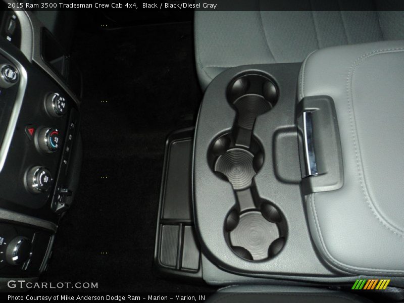 Black / Black/Diesel Gray 2015 Ram 3500 Tradesman Crew Cab 4x4
