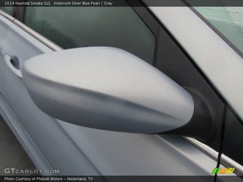 Iridescent Silver Blue Pearl / Gray 2014 Hyundai Sonata GLS