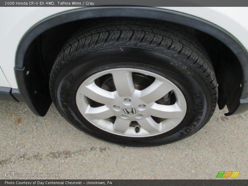 Taffeta White / Gray 2008 Honda CR-V EX 4WD