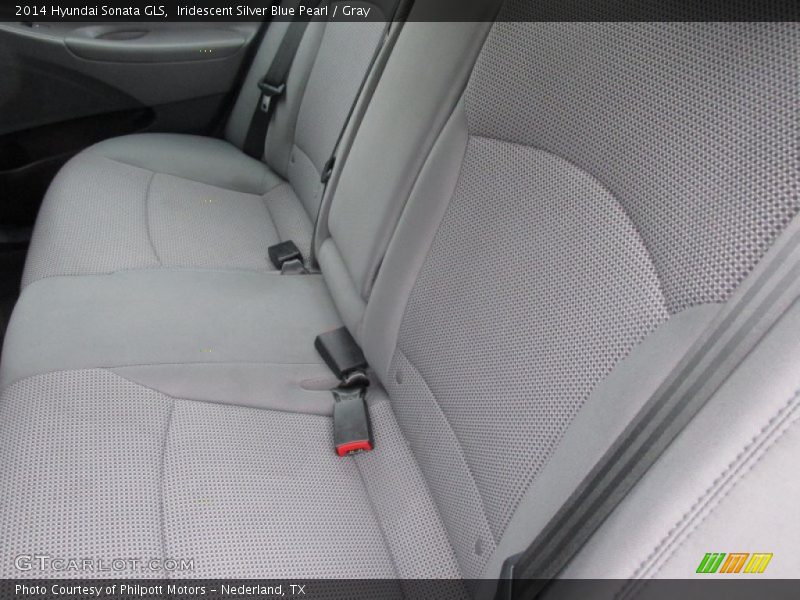 Iridescent Silver Blue Pearl / Gray 2014 Hyundai Sonata GLS