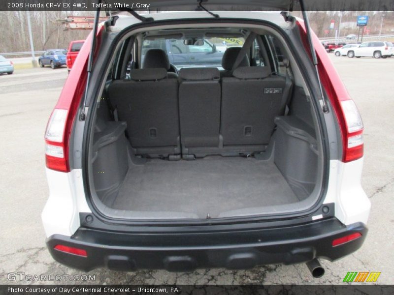 Taffeta White / Gray 2008 Honda CR-V EX 4WD