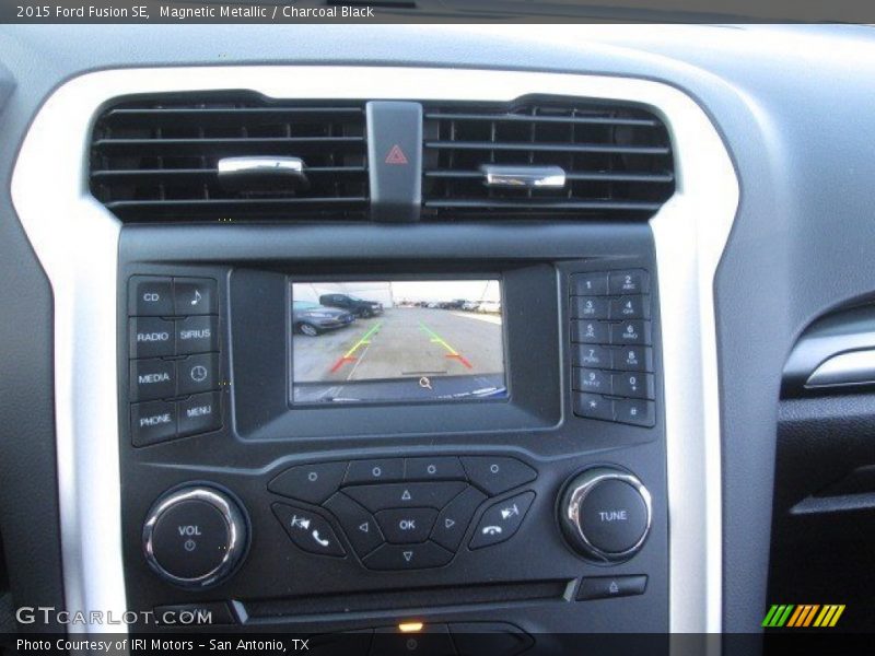 Magnetic Metallic / Charcoal Black 2015 Ford Fusion SE