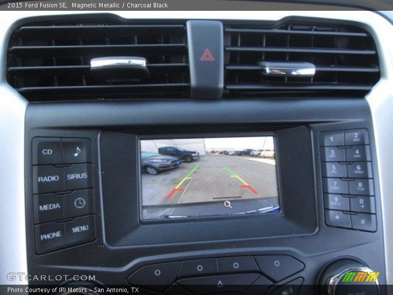 Magnetic Metallic / Charcoal Black 2015 Ford Fusion SE