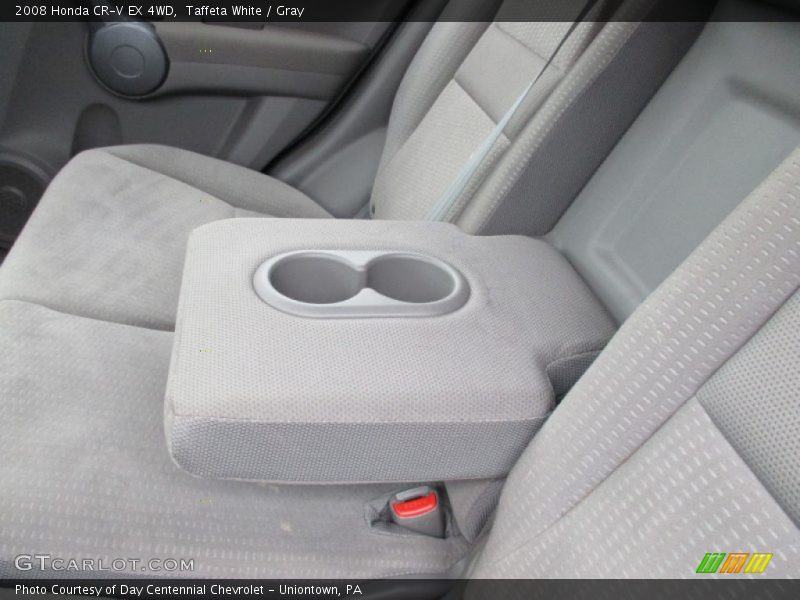 Taffeta White / Gray 2008 Honda CR-V EX 4WD