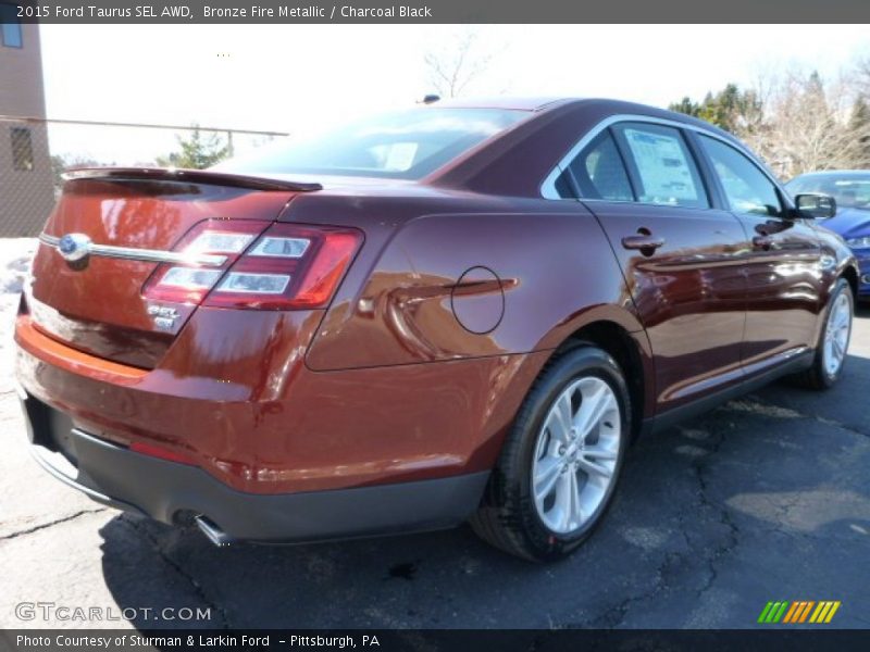  2015 Taurus SEL AWD Bronze Fire Metallic