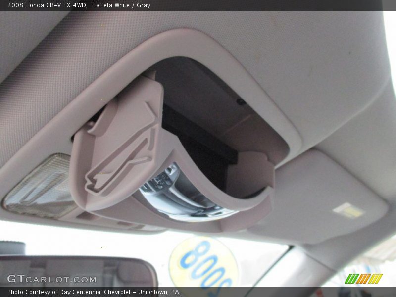 Taffeta White / Gray 2008 Honda CR-V EX 4WD