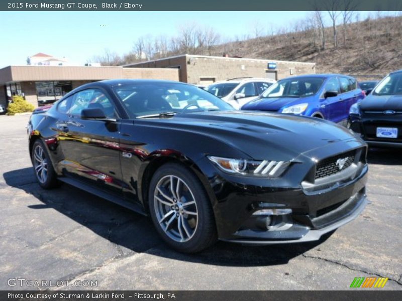 Black / Ebony 2015 Ford Mustang GT Coupe