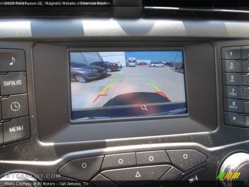 Magnetic Metallic / Charcoal Black 2015 Ford Fusion SE