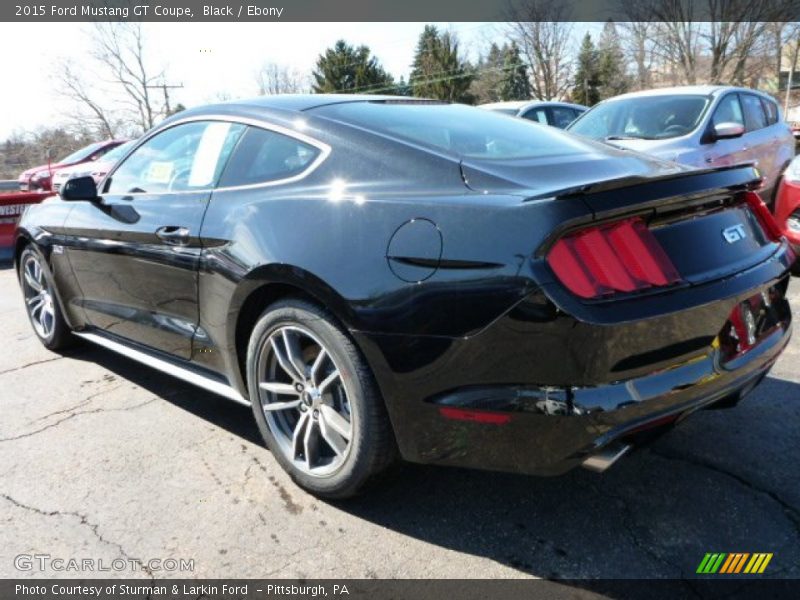 Black / Ebony 2015 Ford Mustang GT Coupe