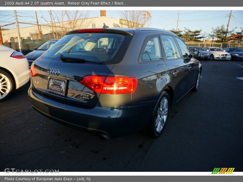 Meteor Grey Pearl Effect / Black 2009 Audi A4 2.0T quattro Avant