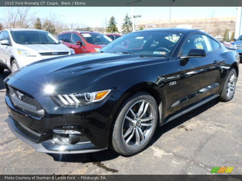 Black / Ebony 2015 Ford Mustang GT Coupe