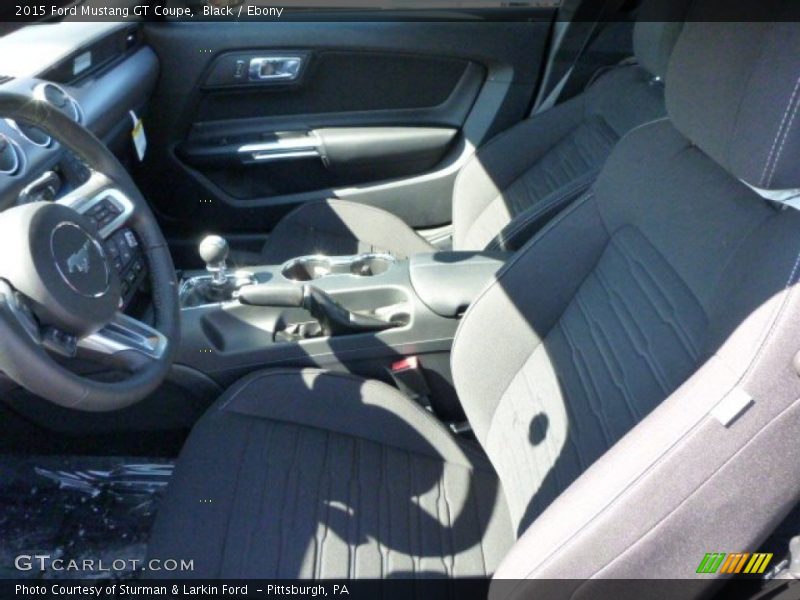 Black / Ebony 2015 Ford Mustang GT Coupe