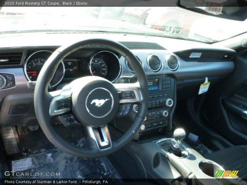 Black / Ebony 2015 Ford Mustang GT Coupe
