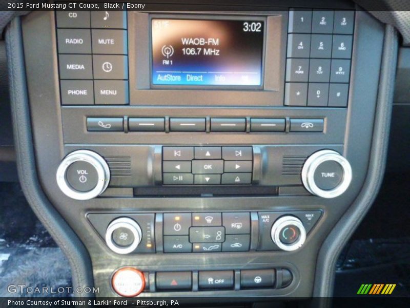 Black / Ebony 2015 Ford Mustang GT Coupe