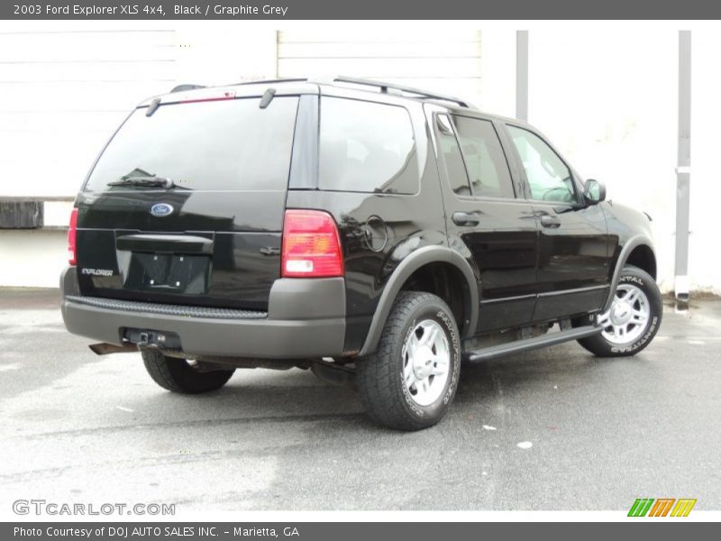 Black / Graphite Grey 2003 Ford Explorer XLS 4x4