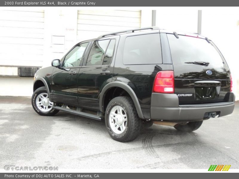 Black / Graphite Grey 2003 Ford Explorer XLS 4x4
