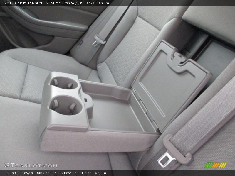 Summit White / Jet Black/Titanium 2013 Chevrolet Malibu LS