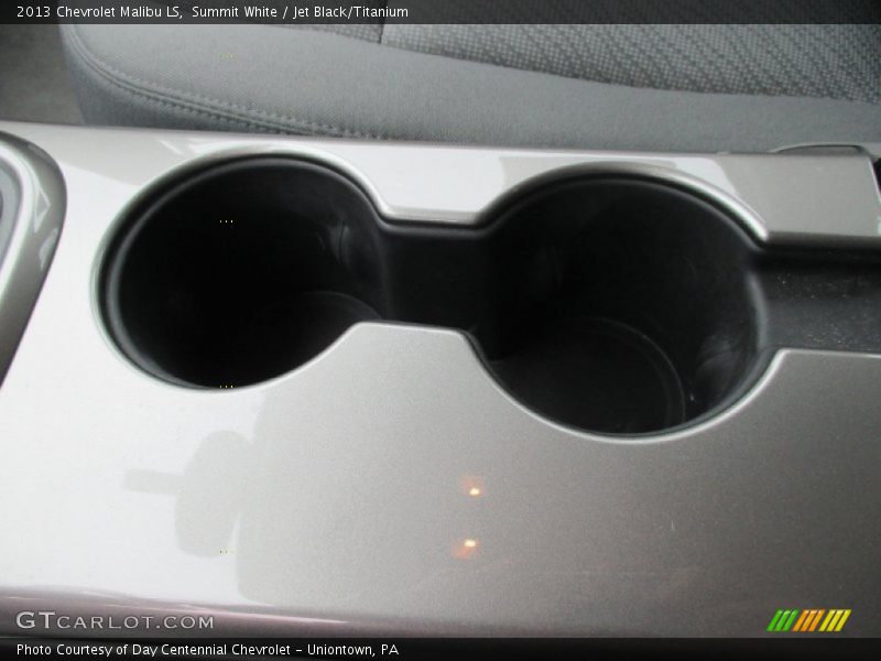 Summit White / Jet Black/Titanium 2013 Chevrolet Malibu LS