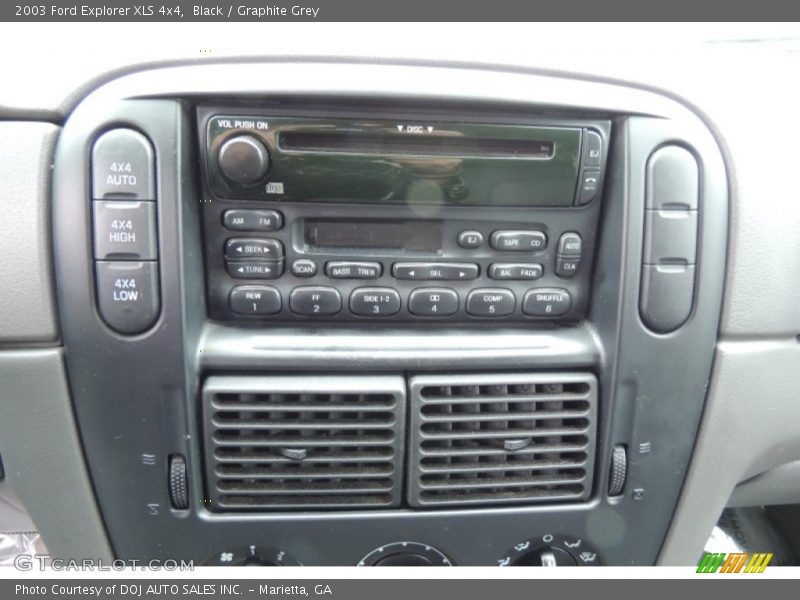 Black / Graphite Grey 2003 Ford Explorer XLS 4x4