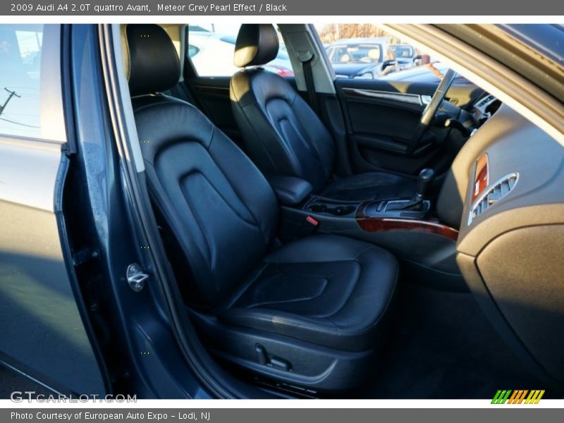 Meteor Grey Pearl Effect / Black 2009 Audi A4 2.0T quattro Avant