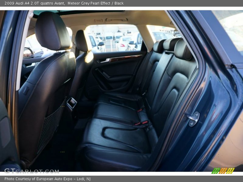 Meteor Grey Pearl Effect / Black 2009 Audi A4 2.0T quattro Avant