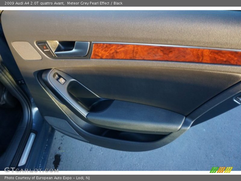 Meteor Grey Pearl Effect / Black 2009 Audi A4 2.0T quattro Avant