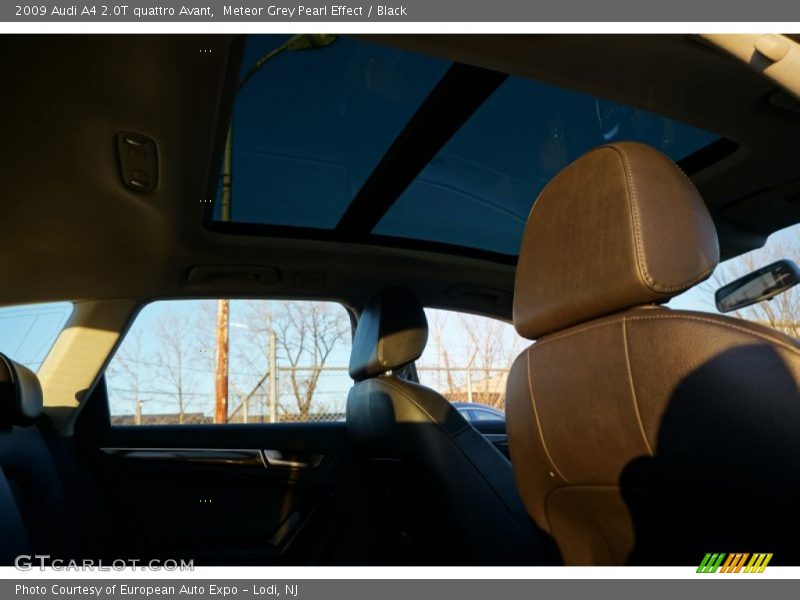 Meteor Grey Pearl Effect / Black 2009 Audi A4 2.0T quattro Avant